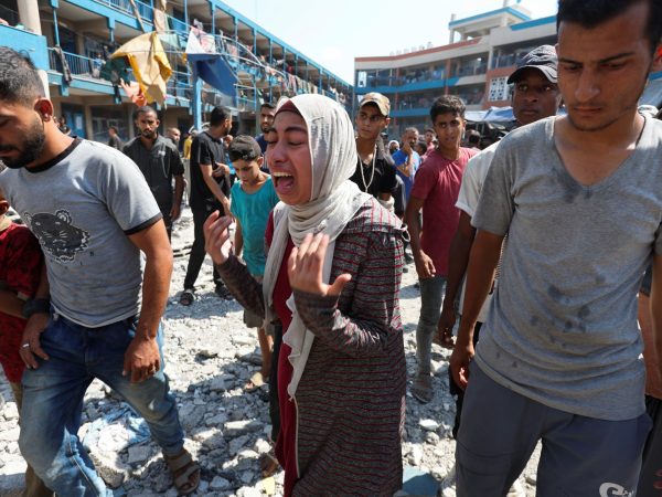 Photos: Israel bombs yet another school in Gaza