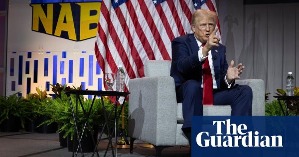 Incredulous laughter, audible gasps: Trump’s performance at Black journalists’ panel left him exposed