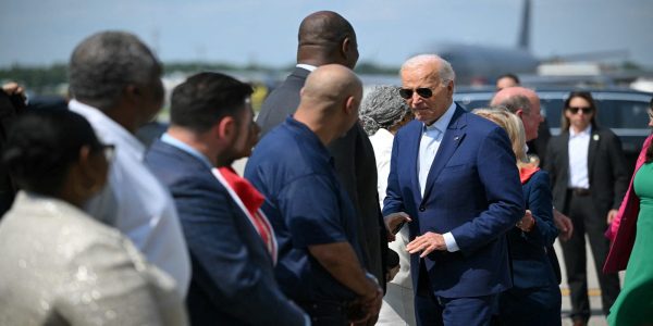 President Joe Biden visits Detroit