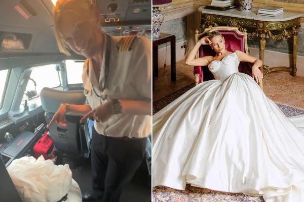 Pilot Buckles Up Bride’s Wedding Dress in Cockpit: ‘She Was Looking Out for Another Woman’ (Exclusive)