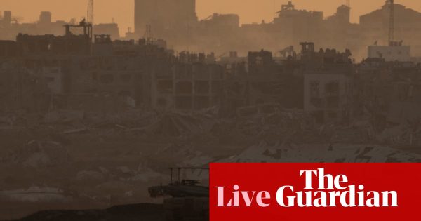 Israel-Gaza war live: Israeli negotiators in Cairo for ceasefire and hostage talks as Kamala Harris urges peace