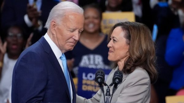Biden, Harris take victory lap on drug pricing during joint appearance