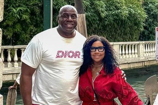 Magic Johnson and Wife Cookie Have Romantic Venice Stop During Annual Yacht Vacation
