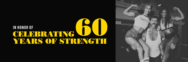 Golds gym 60th anniversary