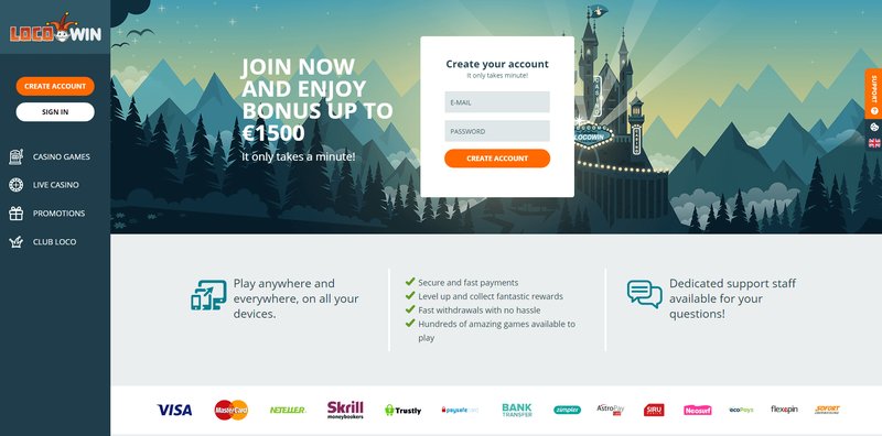 Locowin Casino Erfahrungen: Login, App, Bonus Code und vieles mehr in Germany